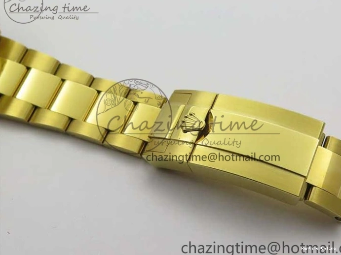 0209 ComfortFit YachtMaster II 2017 baselworld 116688 YG Blue Ceramic JF 1:1 Best Edition on YG Bracelet A 3063